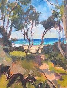 seascape painting by Barbara Gray